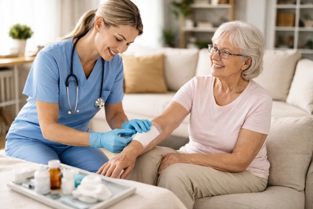 Αλλαγή τραυμάτων στο σπίτι - Φροντίδα Κατ΄οίκον